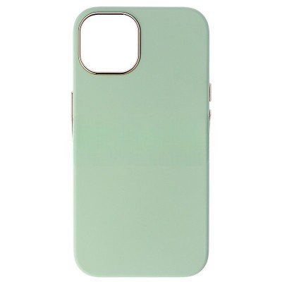 Husa iPhone 14 Pro Max, Silicon Liquid Cover, Verde Pistachio